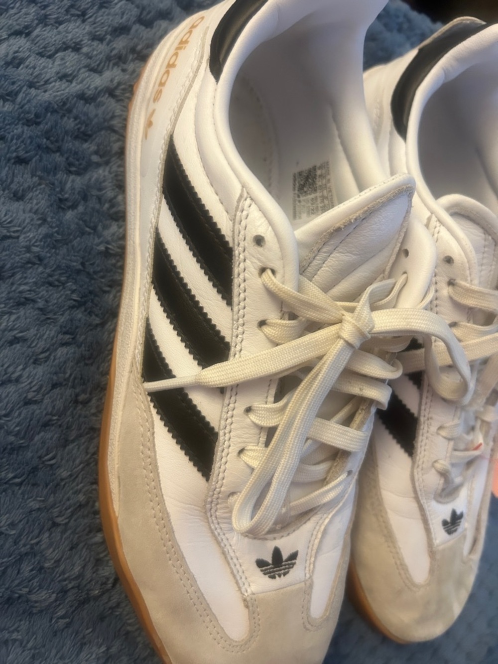 adidas White Black Gum Classic Men’s Sneakers